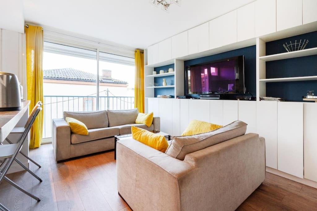 Double Appartement, Saint Michel, Parking, Wifi Toulouse Ngoại thất bức ảnh