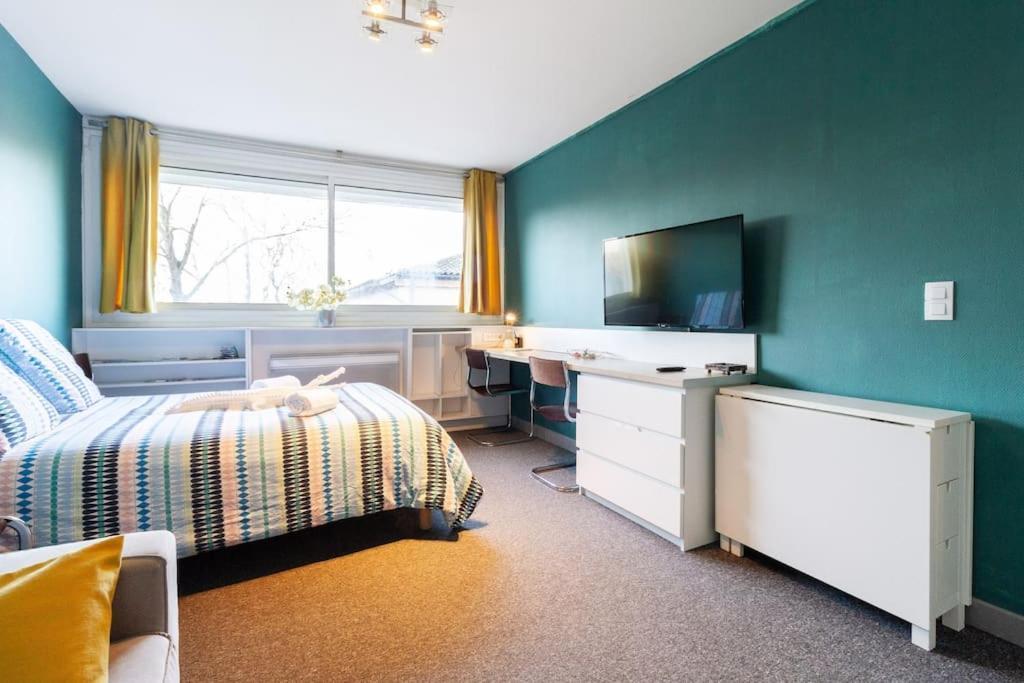 Double Appartement, Saint Michel, Parking, Wifi Toulouse Ngoại thất bức ảnh