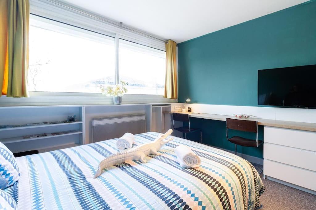 Double Appartement, Saint Michel, Parking, Wifi Toulouse Ngoại thất bức ảnh